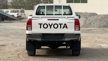 Toyota Hilux Double Cabin 2025 Model Year Wide Body White Color Exterior
