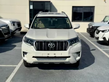 Toyota Prado TXL 2023 Model Year 4.0L Petrol White Color Exterior