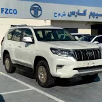 Toyota Prado TXL 2023 Model Year 4.0L Petrol White Color Exterior - Thumbnail 2