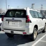 Toyota Prado TXL 2023 Model Year 4.0L Petrol White Color Exterior - Thumbnail 6