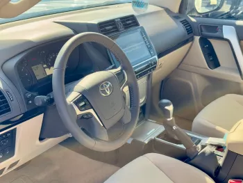 Toyota Prado TXL 2023 Model Year 4.0L Petrol White Color Exterior
