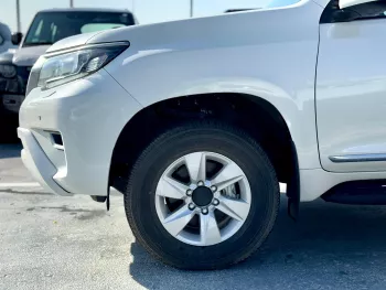 Toyota Prado TXL 2023 Model Year 4.0L Petrol White Color Exterior