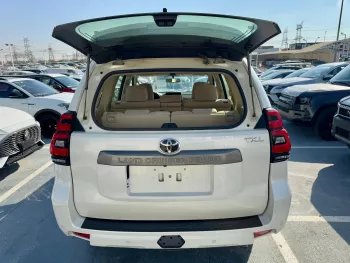 Toyota Prado TXL 2023 Model Year 4.0L Petrol White Color Exterior
