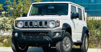 Suzuki Jimny 1.5L 2025 Model Year 4WD GLX 5Dr 4AT White Color Exterior