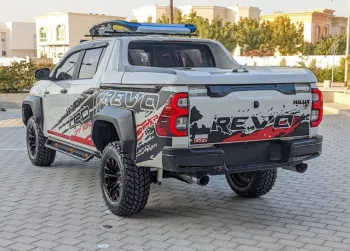 Toyota Hilux 2016 Facelifted 2025 GR Sports OFF Automatic White Color Exterior