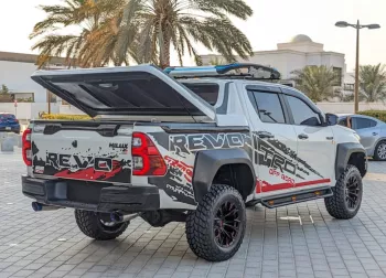 Toyota Hilux 2016 Facelifted 2025 GR Sports OFF Automatic White Color Exterior