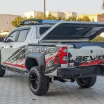 Toyota Hilux 2016 Facelifted 2025 GR Sports OFF Automatic White Color Exterior - Thumbnail 6