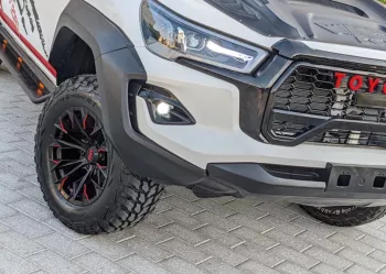 Toyota Hilux 2016 Facelifted 2025 GR Sports OFF Automatic White Color Exterior