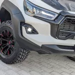 Toyota Hilux 2016 Facelifted 2025 GR Sports OFF Automatic White Color Exterior - Thumbnail 9