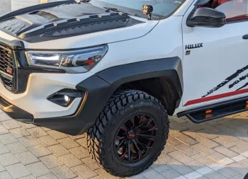 Toyota Hilux 2016 Facelifted 2025 GR Sports OFF Automatic White Color Exterior