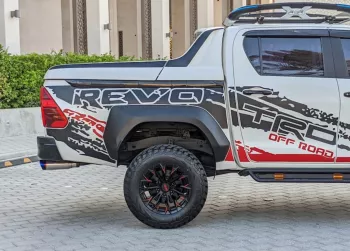 Toyota Hilux 2016 Facelifted 2025 GR Sports OFF Automatic White Color Exterior