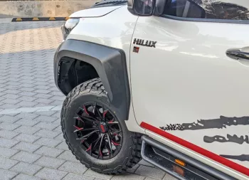 Toyota Hilux 2016 Facelifted 2025 GR Sports OFF Automatic White Color Exterior