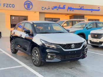 Suzuki Baleno GLX 2025 Model Year 1.5L Petrol GCC Specs Dark Blue Exterior