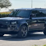 Land Rover Defender 110 HSE 2024 Model Year GCC Specs Black Color Exterior - Thumbnail 3