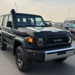 Toyota Land Cruiser Hard Top 2024 Model Year RHD 2.8L Diesel Black Color - Thumbnail 1