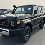 Toyota Land Cruiser Hard Top 2024 Model Year RHD 2.8L Diesel Black Color - Thumbnail 2