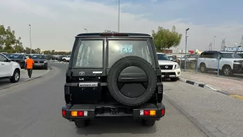 Toyota Land Cruiser Hard Top 2024 Model Year RHD 2.8L Diesel Black Color