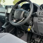 Toyota Land Cruiser Hard Top 2024 Model Year RHD 2.8L Diesel Black Color - Thumbnail 11