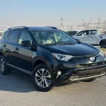 Toyota RAV4 XLE 2.5L Hybrid 2017 Model Year Black Color Exterior - Thumbnail 1