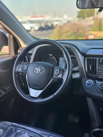Toyota RAV4 XLE 2.5L Hybrid 2017 Model Year Black Color Exterior