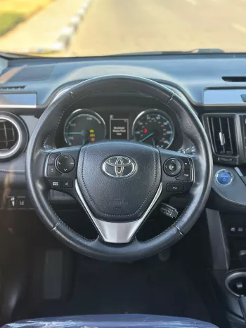 Toyota RAV4 XLE 2.5L Hybrid 2017 Model Year Black Color Exterior