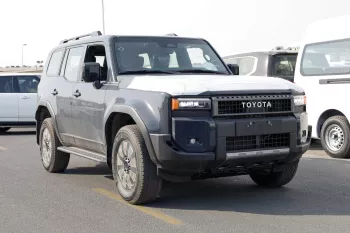 TOYOTA PRADO 250 2024 MODEL YEAR PETROL VX GREY COLOR EXTERIOR