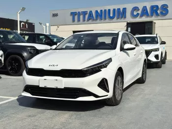 Kia K3 Comfort 1.5L Petrol 2024 Model Year White Color Exterior