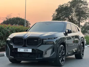 BMW iX M 2023 Model Year GCC Specs Gray Color Exterior under Warranty