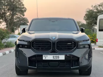 BMW iX M 2023 Model Year GCC Specs Gray Color Exterior under Warranty