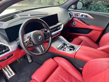 BMW iX M 2023 Model Year GCC Specs Gray Color Exterior under Warranty