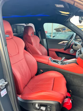 BMW iX M 2023 Model Year GCC Specs Gray Color Exterior under Warranty