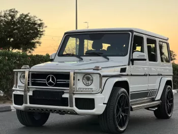 Mercedes-Benz G63 AMG 2017 Model Year GCC Specs White Color Exterior