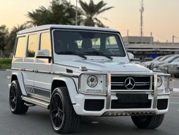 Mercedes-Benz G63 AMG 2017 Model Year GCC Specs White Color Exterior