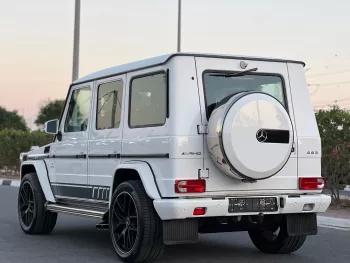 Mercedes-Benz G63 AMG 2017 Model Year GCC Specs White Color Exterior