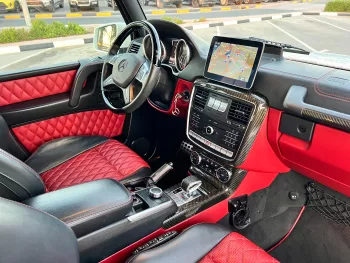 Mercedes-Benz G63 AMG 2017 Model Year GCC Specs White Color Exterior