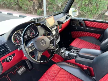 Mercedes-Benz G63 AMG 2017 Model Year GCC Specs White Color Exterior