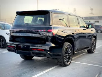 Infiniti QX80 VIP Autobiography 2025 Model Year Petrol Black Color Exterior