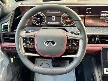 Infiniti QX80 VIP Autobiography 2025 Model Year Petrol Black Color Exterior