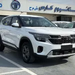 Kia Seltos LX Comfort 1.5L Petrol 2024 Model Year White Color Exterior - Thumbnail 1