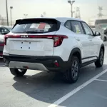 Kia Seltos LX Comfort 1.5L Petrol 2024 Model Year White Color Exterior - Thumbnail 4