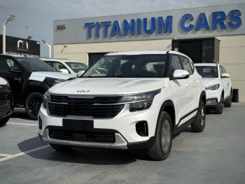 Kia Seltos LX Comfort 1.5L Petrol 2024 Model Year White Color Exterior
