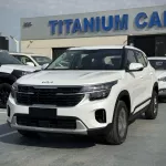 Kia Seltos LX Comfort 1.5L Petrol 2024 Model Year White Color Exterior - Thumbnail 3