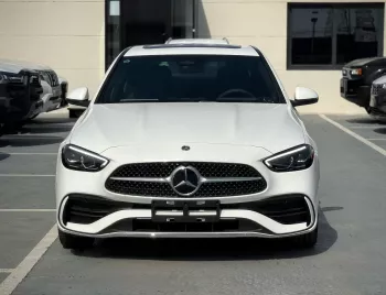 Mercedes-Benz C Class 200L 1.5L Petrol 2025 Model Year White Color Exterior