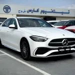 Mercedes-Benz C Class 200L 1.5L Petrol 2025 Model Year White Color Exterior - Thumbnail 1