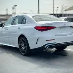 Mercedes-Benz C Class 200L 1.5L Petrol 2025 Model Year White Color Exterior - Thumbnail 4
