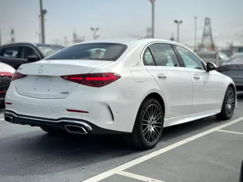 Mercedes-Benz C Class 200L 1.5L Petrol 2025 Model Year White Color Exterior