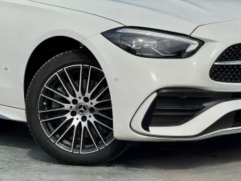 Mercedes-Benz C Class 200L 1.5L Petrol 2025 Model Year White Color Exterior