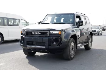 TOYOTA PRADO 250 2024 MODEL YEAR 2.4L PETROL VX BLACK COLOR EXTERIOR