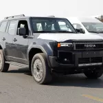 TOYOTA PRADO 250 2024 MODEL YEAR 2.4L PETROL VX BLACK COLOR EXTERIOR - Thumbnail 3