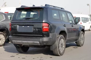TOYOTA PRADO 250 2024 MODEL YEAR 2.4L PETROL VXL BLACK COLOR